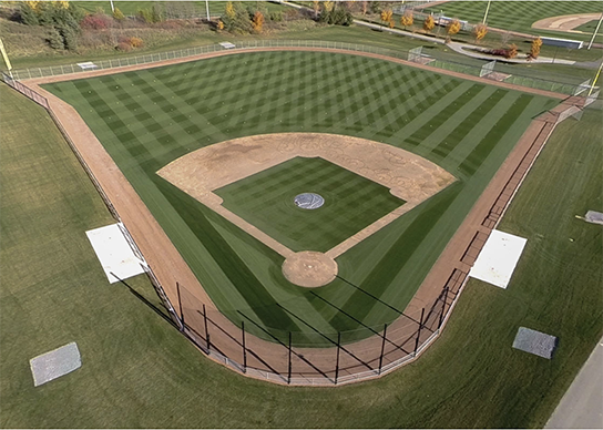 Overhead View From Behind the Plate