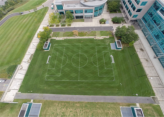 Overhead View of Tangerine Centre
